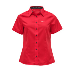 Women's Blouse Red SS