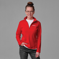 Women's Half Zip Long Sleeve Shirt